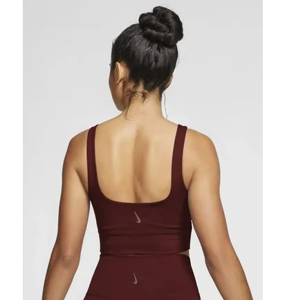 Топ жіночий Nike W Yoga Luxe Crop Tank Bordo Cv0576-273