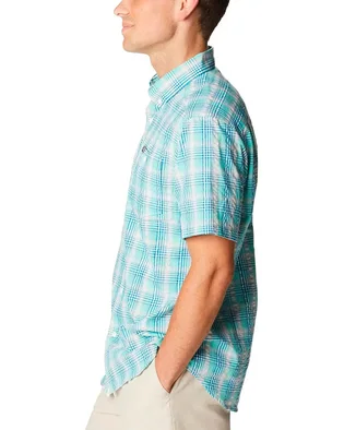 Рубашка мужская Columbia Brentyn Trail Ii Light Blue 1883521CLB-362
