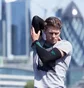 Нарукавник Reebok Knitted Compression Arm Sleeve S Black/Turquoise RRSL-15033