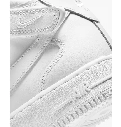 Кросівки дитячі Nike Air Force 1 Mid Le (Gs) White DH2933-111