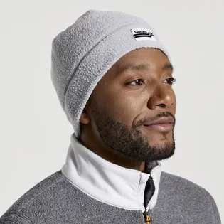 Шапка унисекс Saucony Rested Sherpa Beanie Grey 900030-LGH