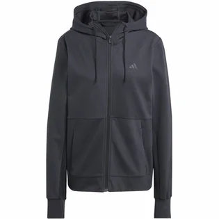 Толстовка женская Adidas Fz Hd Black IM5369