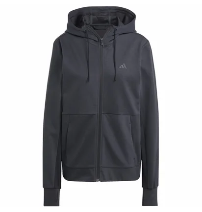 Толстовка жіноча Adidas Fz Hd Black IM5369