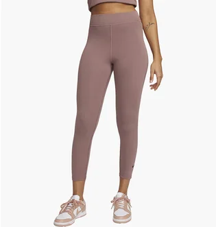 Леггинсы женские Nike Sportswear Classic High-Waisted 7/8 Leggings Brown DV7789-208