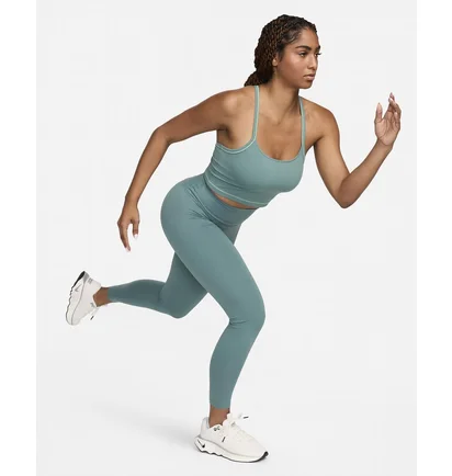 Топ женский Nike One Fitted Dri-Fit Cropped Tank Top Green FN3074-361