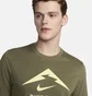 Футболка чоловіча Nike Dri-Fit Trail Running T-Shirt Olive FQ3914-222