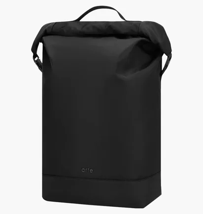 Рюкзак унисекс Arte Antwerp Roll-Up Nylon Black SS25-210AC