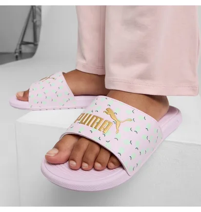 Тапочки детские Puma Cool Cat 2.0 Lemon Slides Violet 395657-01