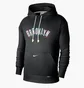 Худі чоловіче Nike Brooklyn Nets Standard Issue City Edition Black FZ0475-010