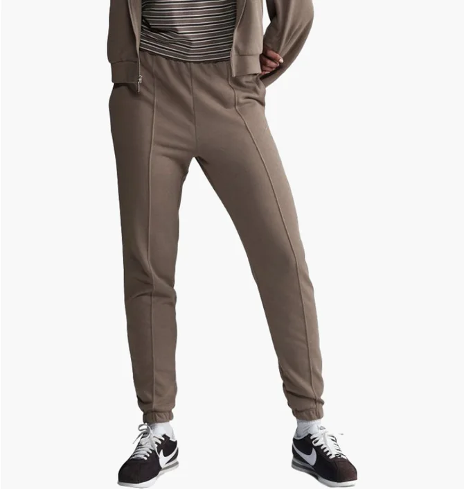 Штаны женские Nike Nsw Chll Ft Hr Swtpnt Brown FN2434-233