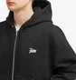 Толстовка мужская Patta Classic Zip-Up Hooded Sweater Black 331-0203-001