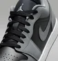 Кросівки чоловічі Air Jordan 1 Low Grey/Black IU7550-065