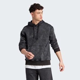 Худи мужское Adidas All Szn Garment-Wash Black IJ6929