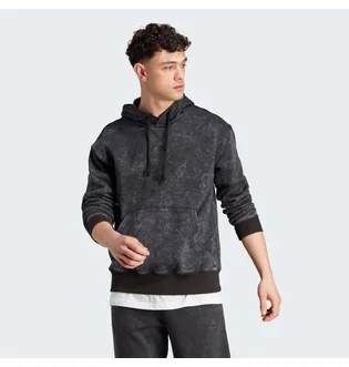 Худи мужское Adidas All Szn Garment-Wash Black IJ6929