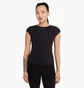 Футболка жіноча Nike Yoga Luxe T-Shirt Black DC5257-010