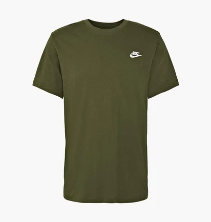 Футболка чоловіча Nike Nsw Club Olive AR4997-327
