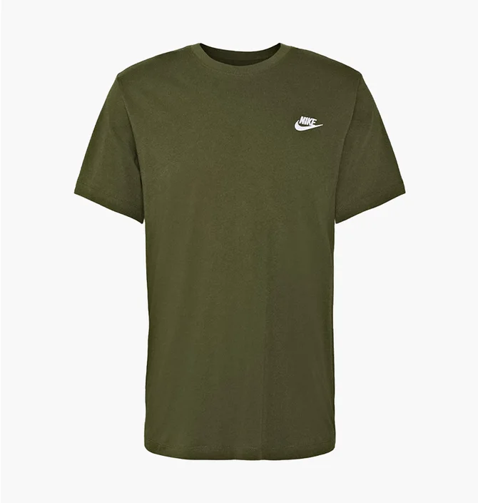 Футболка чоловіча Nike Nsw Club Olive AR4997-327