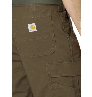 Шорты мужские Carhartt Force Relaxed Fit Ripstop Cargo Work Olive BS3543-DARK-KHAKI