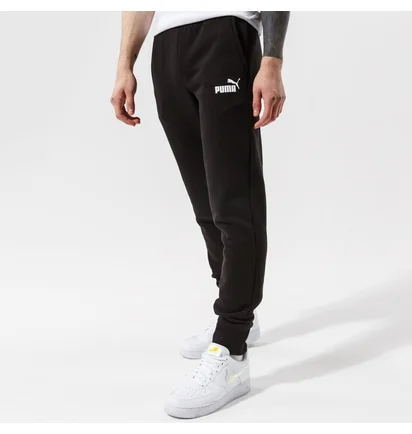 Штаны мужские Puma Ess Logo Pants Fl Cl - Black 58671401