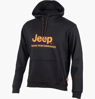 Худи мужское Jeep Hooded Sweatshirt Xtreme Performance Print Jx22A Black O102626-B968