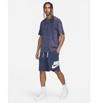 Шорти чоловічі Nike Club Alumni Mens French Terry Blue Dx0502-410