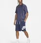 Шорти чоловічі Nike Club Alumni Mens French Terry Blue Dx0502-410