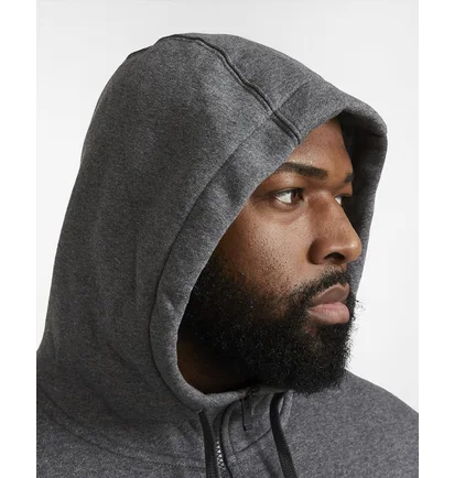 Толстовка чоловіча Nike M Nsw Club Hoodie Fz Bb Grey BV2645-071