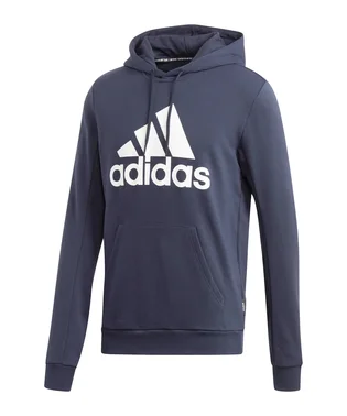 Худи мужское Adidas Must Haves Badge Of Sport Hoody Blue GC7342