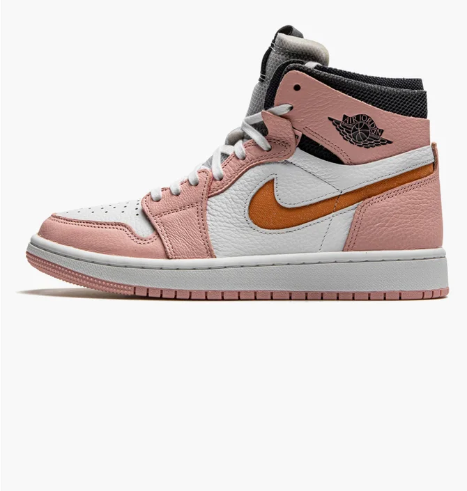 Кросівки жіночі Air Jordan Wmns 1 High Zoom Cm White/Pink CT0979-601