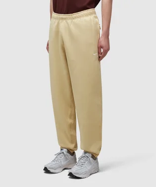 Штаны мужские Nike Solo Swoosh Fleece Pant Beige DX1364-783