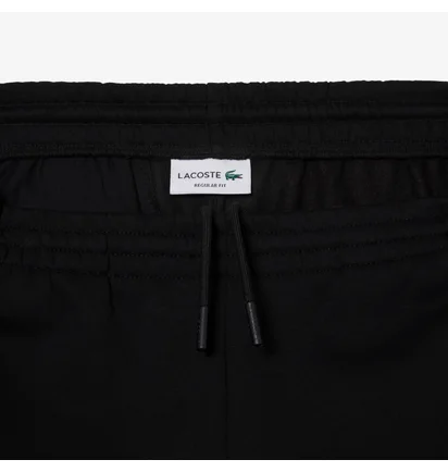 Шорты мужские Lacoste Non Brushed Fleece Black GH9627-51-031