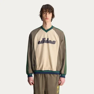 Свитшот мужской Adidas X Brain Dead Beige/Grey JN7153