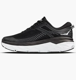 Кроссовки мужские Hoka One Bondi 7 Black 1110518-BWHT