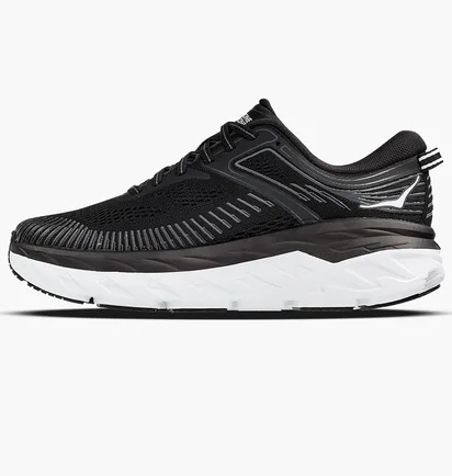 Кроссовки мужские Hoka One Bondi 7 Black 1110518-BWHT