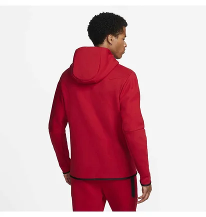 Толстовка чоловіча Nike Nsw Tch Flc Hoodie Fz Wr Red Cu4489-687
