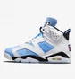 Кроссовки мужские Air Jordan 6 Retro Unc Light Blue/White CT8529-410