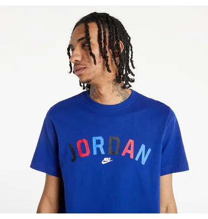 Футболка мужская Air Jordan Sport Dna Wordmark Blue DH8978-455