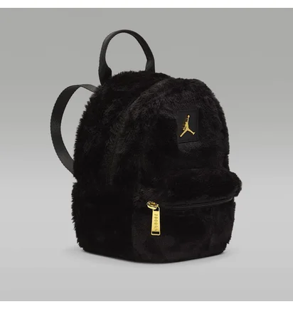 Рюкзак дитячий Air Jordan Big Kids Faux Fur Mini Backpack Black HV8004-010