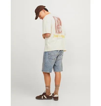Футболка чоловіча Jack & Jones Jormilos Beige 12256330-BUTTERCREAM