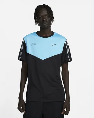 Футболка мужская Nike Sportswear Repeat Tee Light Blue Dx2301-011