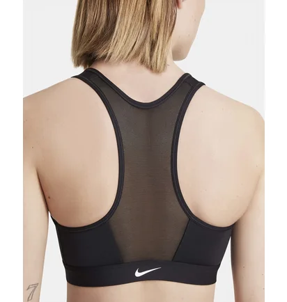 Топ жіночий Nike W Df Swsh Zip Front Bra Black DD1205-010