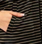 Толстовка женская AUSTRALIAN Stripes Hoodie Polyviscosa Jacket Black LSDGC0010-003