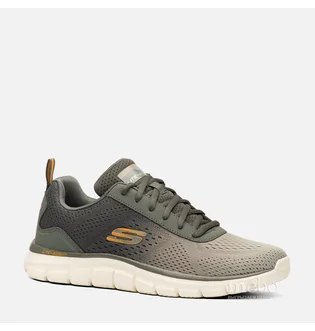 Кросівки чоловічі Skechers Track-Ripkent Grey 232399-OLV