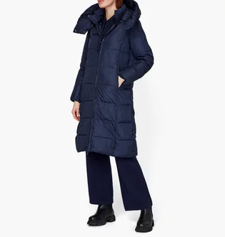 Куртка женская Cmp Coat Zip Hood Blue 31K2846-N950