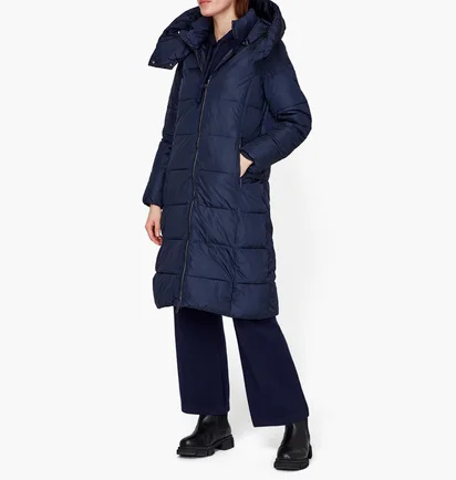 Куртка жіноча Cmp Coat Zip Hood Blue 31K2846-N950