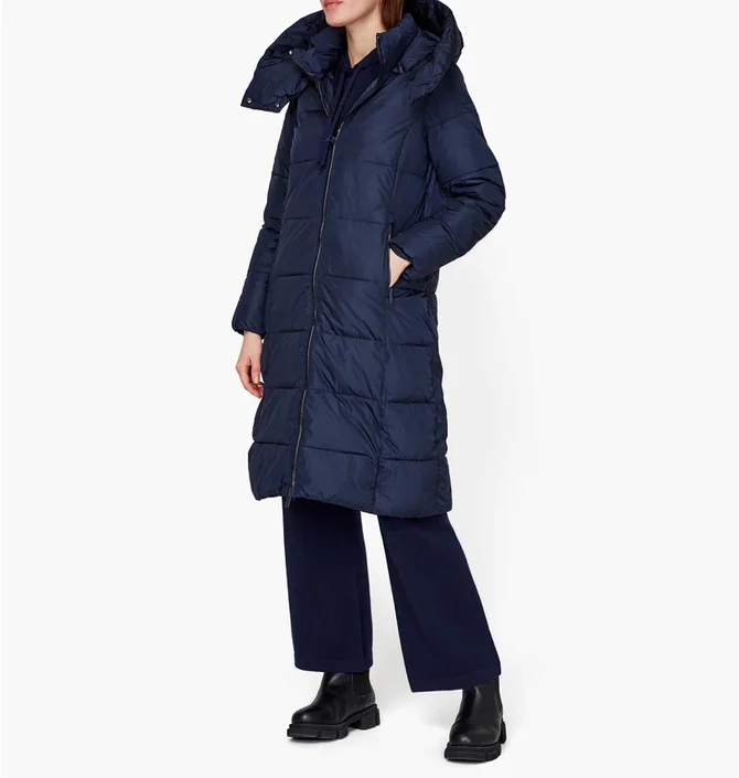 Куртка жіноча Cmp Coat Zip Hood Blue 31K2846-N950