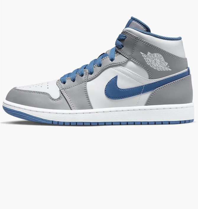 ᐉ Кросівки чоловічі Nike Air Jordan 1 Mid Grey Dq8426-014