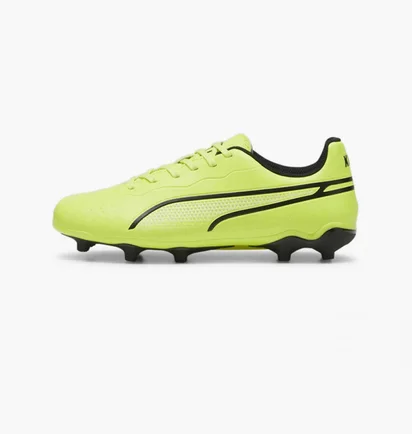 Бутсы детские Puma King Match Green 107573-04
