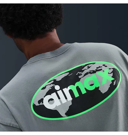Футболка чоловіча Nike Sportswear MenS Max90 T-Shirt Grey HV0131-084