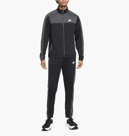 Спортивный костюм мужской Nike M Nsw Spe Pk Trk Suit Black/Grey DM6843-010
